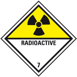 ADR-gevaarsetiket klasse 7: radioactieve stoffen